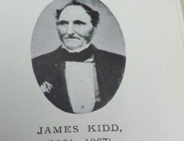 James Kidd of Fifeshire, Scotland and Sydney, New South Wales, Australia